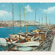 FS3 -Carte Postala - ITALIA - Napoli, Via Caracciolo dal mare, circulata 1959