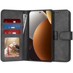 Husa 360 Xiaomi Redmi Note 15 Pro 5G Asteroid GSM Diary Book, negru