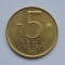 5 leva 1992 Bulgaria-XF