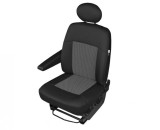 Husa scaun auto sofer Van Perun DV1 M pentru Citroen Jumper, Fiat Ducato, Iveco Daily, Opel Movano, Vw LT, Crafter