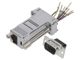 Adaptor D-Sub 9pin Tată la RJ45 Soclu