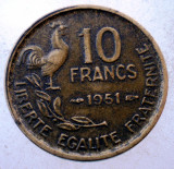 7.832 FRANTA 10 FRANCS FRANCI 1951