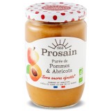 Piure de mere si caise BIO fara zahar Prosain