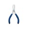 Cleste mini pentru electronisti cu varf lung indoit Mannesmann 10804, 120 mm