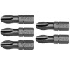 Set 5 biti profesionali Yato PH3, 25mm, otel forjat S2, HRC 58-62, acoperire anticoroziva, 1/4&quot;