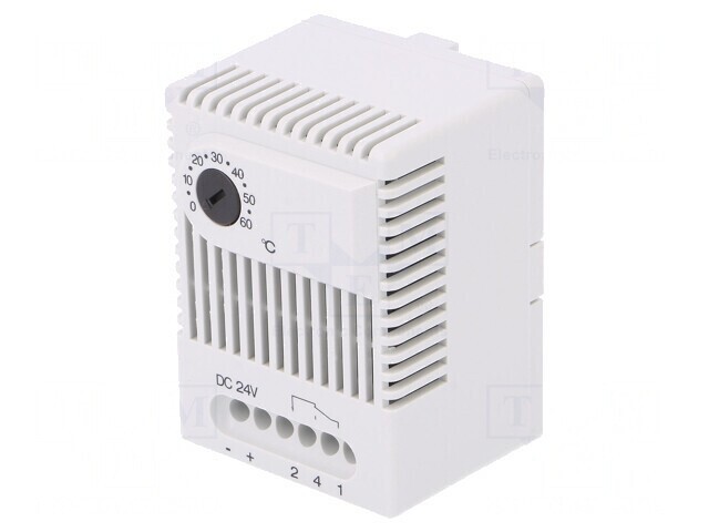 Termostat SPDT 16A cu Cleme și Șuruburi -10&divide;60&deg;C IP20