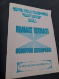 Revista BILINGVA DE LITERATURA-Grupul,,PANAIT ISTRATE,,Braila-Scriitor European