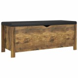 Cumpara ieftin Cutie depozitare perna stejar sonoma 105x40x45cm lemn prelucrat