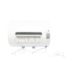 Boiler electric AC/DC, solar/220V, 60L, 2000W, 470x685mm cu montaj orizontal si telecomanda pentru apa calda menajera Breckner Germany foto
