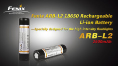 ACUMULATOR ARB-L2 18650 - 3.7V - 2600MAH foto