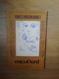 n8 Micul Lord - Frances Hodgson Burnett