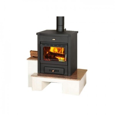 Soba pe lemne, Prity MB, metalica, 4,2 kg/h, 680 x 470 x 780 foto