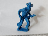 bnk jc KOHO - Figurine de plastic - Cowboy - albastru deschis - 6 cm
