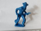 Bnk jc KOHO - Figurine de plastic - Cowboy - albastru deschis - 6 cm