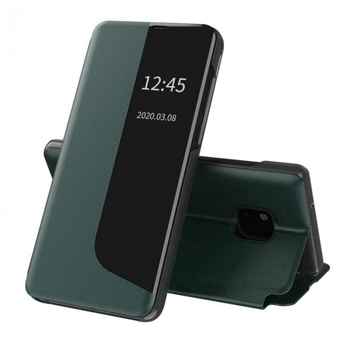 Husa pentru Huawei Mate 20 Pro, Techsuit eFold Series, Dark Green