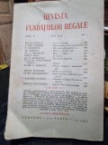 Revista Fundatiilor Regale Anul V 1 Mai 1938 Nr. 5