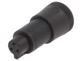 Conector Circular Mamă 3 Pin Aurit 3A