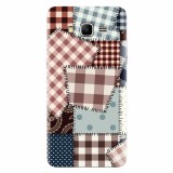 Husa silicon pentru Samsung Grand Prime, Patchwork Vector