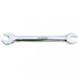 Cheie fixa dubla 14x15 mm din otel CR-V, finisaj cromat, Topmaster