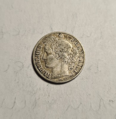 Franta 50 Centimes 1895 A Frumoasa foto
