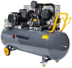 Compresor de aer industrial PM-300T-400V, 7.5 kW, 8 bar, 300 l, Powermat PM1309