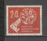 D.D.R.1950 Alegeri populare SD.15, Nestampilat