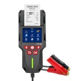 Cumpara ieftin Tester de baterie auto KONNWEI KW700 cu imprimanta integrata, 12V/24V, ecran LCD color, compatibil cu AGM, GEL, EFB, Plumb-acid si Litiu