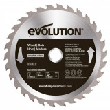 Cumpara ieftin Disc pentru fierastrau circular, taiere lemn Evolution 180WD-0446, O180 x 20 mm, 30 dinti