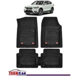 Covorase Auto TeamCar&reg; Tip Tavita Compatibile BMW X1 F48 (2015&ndash;2022) Negru Material Rezistent, Cauciuc