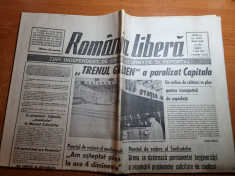 romania libera 4 mai 1993-romanul ilascu trebuie salvat,corneliu coposu,i. ratiu foto