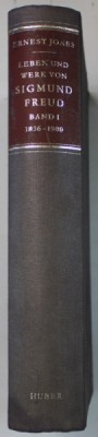 DAS LEBEN UND WERK VON SIGMUND FREUD ( OPERA SI VIATA LUI SIGMUND FREUD ) von ERNEST JONES , VOLUMUL I , 1960 , TEXT IN LIMBA GERMANA foto