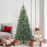 vidaXL Brad de Crăciun artificial cu ramuri articulare Verde 180 cm 3397426