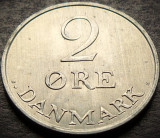 Cumpara ieftin Moneda 2 ORE - DANEMARCA, anul 1972 * cod 3047 = UNC, Europa, Zinc