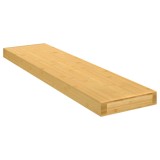 VidaXL Raft de perete, 80x20x4 cm, bambus