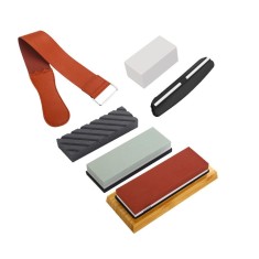 Set pentru ascutit diferite tipuri de cutite, ustensile de bucatarie, topoare, dalti si foarfece, Kraft