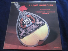 Theodorakis - I Love Bouzouki _ vinyl,Lp _ Minerva ( 1978, Grecia ) foto