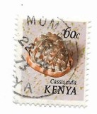Kenya - Cochilii, 1971 - valoare obliterata