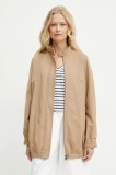 MM geacă culoarea bej, de tranzitie, oversize, 2516911018600