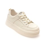 Pantofi sport GRYXX albi, 1701, din piele naturala