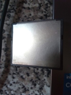Card Memorie Compact Flash 4GB CF Micron foto