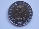 100 ESCUDOS 1995 PORTUGALIA COMEMORATIVA-FAO-UNC