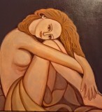 Tablou Nud, 40x40 cm