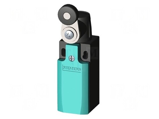 Limitator cursă manetă cu rolă din plastic 19mm 10A