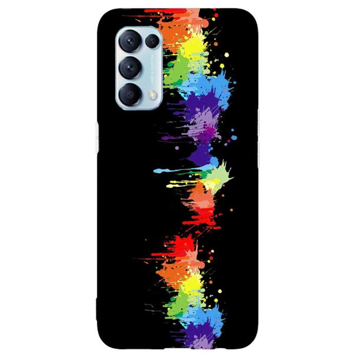 Husa compatibila cu Oppo A5 (2020) model Splash, Silicon, TPU, Viceversa