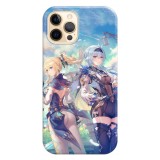 Husa compatibila cu Apple iPhone 14 Pro model Genshin Impact, Silicon, TPU, Viceversa