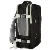 Rucsac de calatorie, 45x28x16 cm, negru &ndash; impermeabil, compatibil pentru companii aeriene low cost Household NewTrend