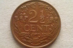 MONEDA 2? CENTI 1959-ANTILELE OLANDEZE foto