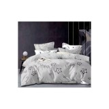 Cumpara ieftin Lenjerie de Pat Bumbac Finet, 6 Piese, Pat Dublu - GR-417