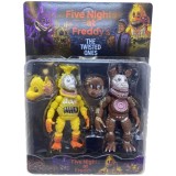 Set 2 figurine Five Nights at Freddy FNAF - Freddy cu masca