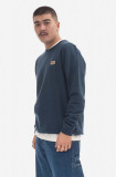 Fjallraven bluză Vardag Sweater bărbați, culoarea bleumarin, uni F87070
